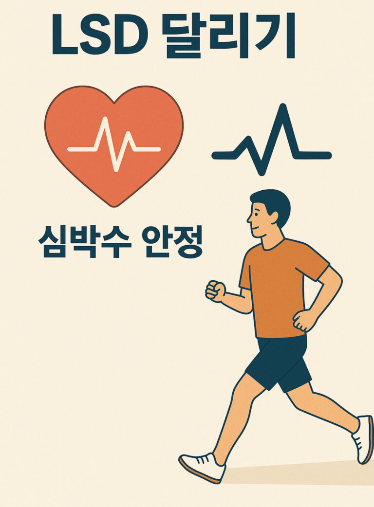 LSD 달리기 심박수 안정화